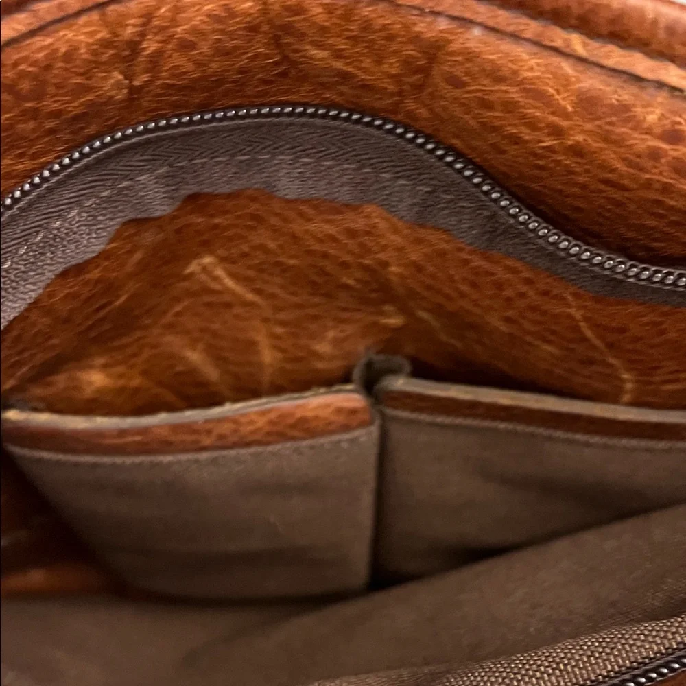 Classic Brown Leather Camera Bag